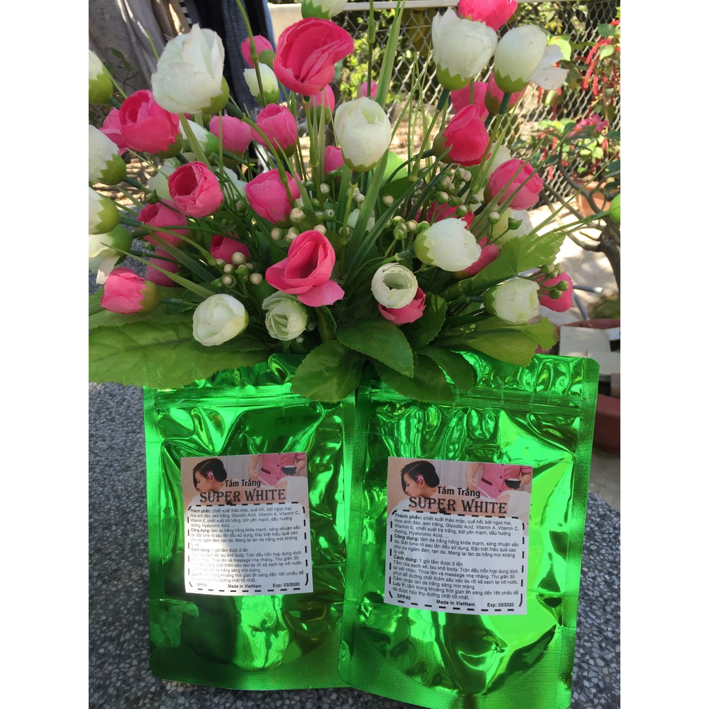 Tắm trắng body super white