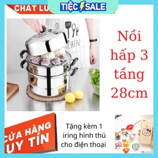 Nồi hấp 3 tầng INOX cao cấp master pot.