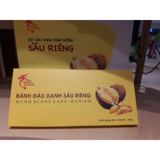 Bánh đậu xanh vị sầu riêng Rồng Vàng Kỳ Anh 150g_Mung beans cake- Durian