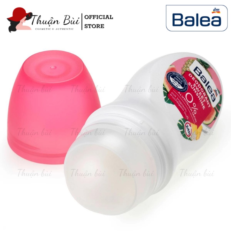 Lăn Khử Mùi Balea Lăn Nách Nam Nữ Đức Ngăn Mồ Hôi 48h, Khử Mùi 24h Lọ 50ml