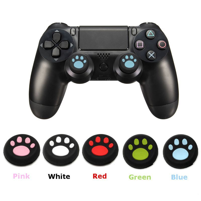Bọc cần analog PS1 PS2 PS3 PS Vita PS4 PS5 Switch Xbox Wii Wii U chân chó mèo xinh xắn