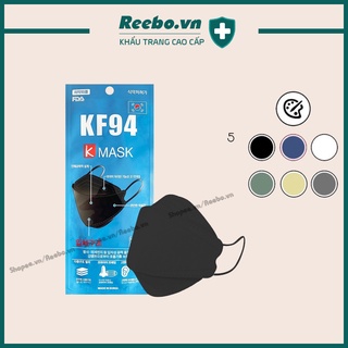 Khẩu trang kf94 hàn quốc kmask 4 lớp, hàng nhập khẩu chính hãng cao cấp