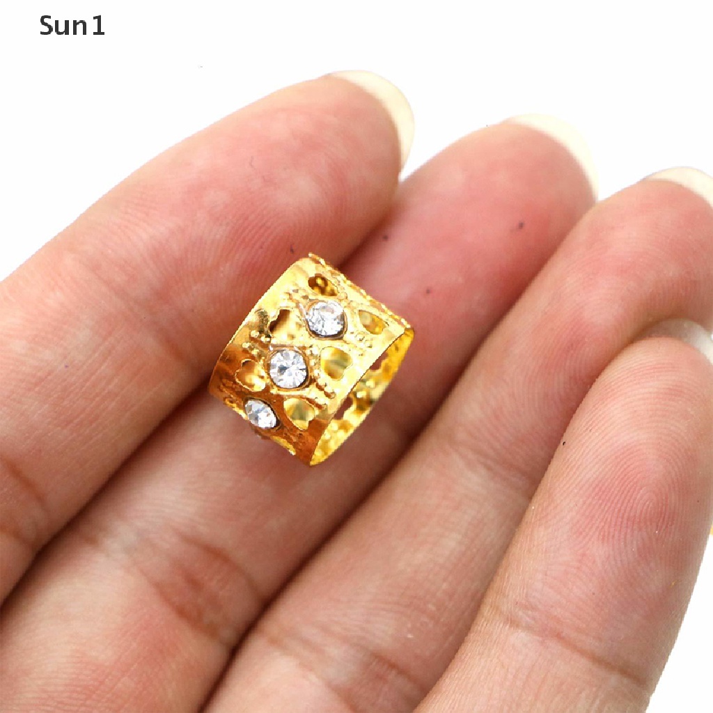 Set 10 / 10 Kẹp Tết Tóc Đính Đá Có Thể Điều Chỉnh Tiện Dụng