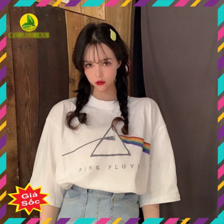 Áo Thun Tay Ngắn Form Rộng tay ngắn dáng ôm unisex In hình Cá Tính giá rẻ siêu hot . candy.store3138