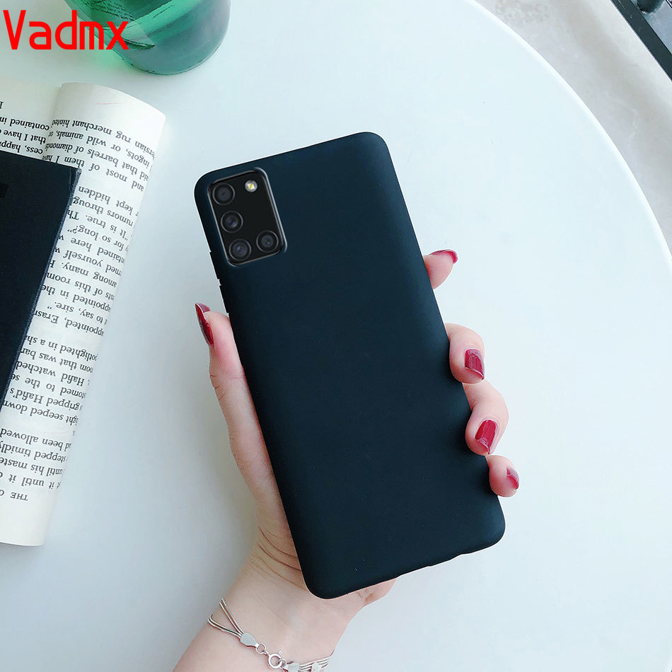 Ốp điện thoại silicon mềm chất lượng cao cho Samsung Galaxy A31 M01 M31S M30S M21 M51