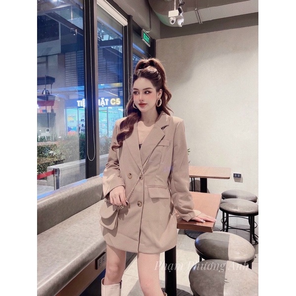 Áo vest blazer 2 lớp