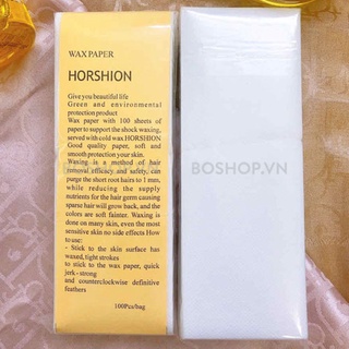 100 tờ giấy wax lông nhám