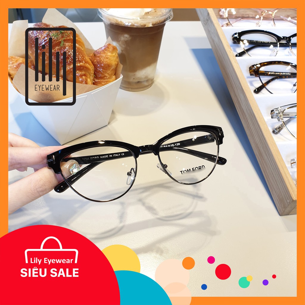 Gọng Kính Cận Thời Trang Mắt Mèo 5266 - Gọng Kính Mắt Mèo Kiểu Dáng Hàn Quốc Lilyeyewear