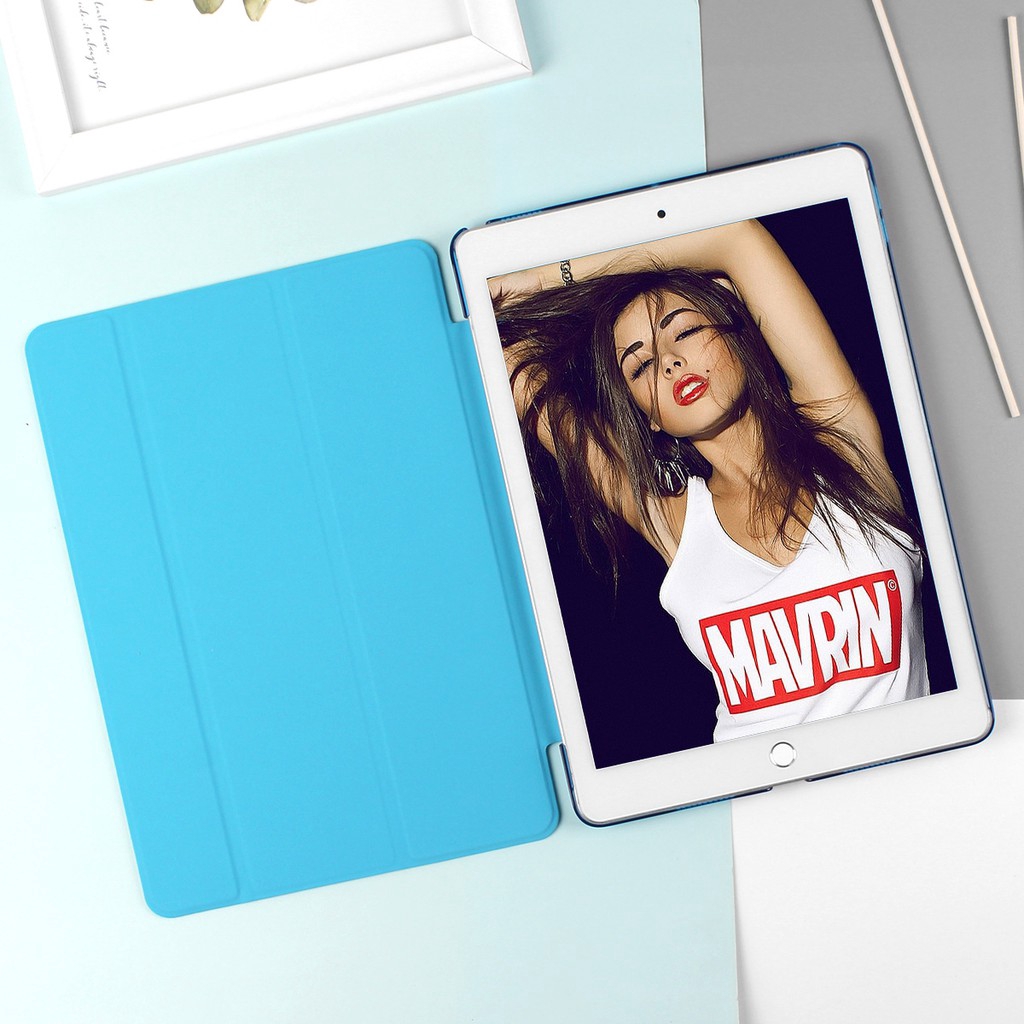 Bao Da Máy Tính Bảng Batianda Cho iPad 2 3 4/Mini 1 2 3 4 5/Air/Air2/Pro Thiết Kế Gập 3 Lần