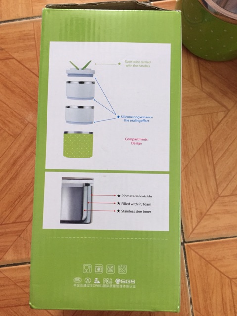 Hộp cơm 3 tầng giữ nhiệt | BigBuy360 - bigbuy360.vn
