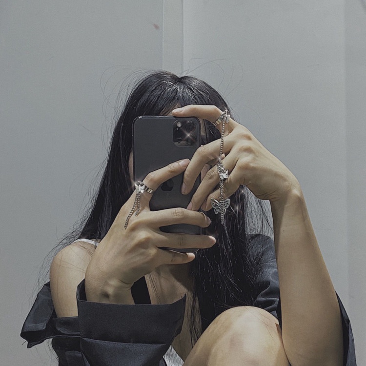 Nhẫn Hishop thiết kế hình bướm đính ngọc trai nhân tạo thời trang sang trọng