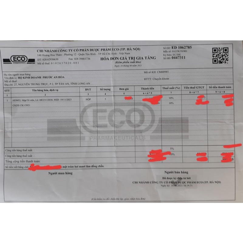 Hewel hộp 30 viên.