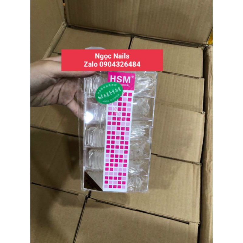 Phụ kiện nails móng úp hs.m TẶNG KEO DÁN