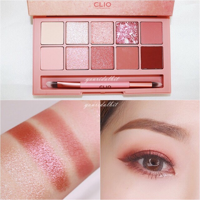 Bảng Phấn Mắt Clio Pro Eye Palette #01 - Simple Pink