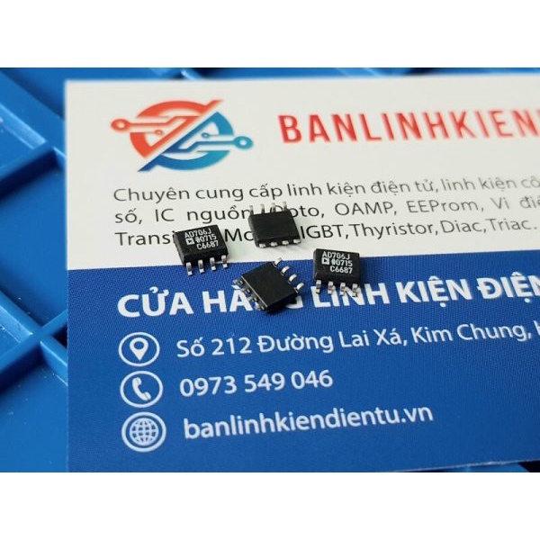 [ Combo 4 chiếc ] AD706J AD706JRZ AD706 IC Opamp SOP-8