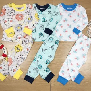Combo 10 bộ sợi tre dài tay cho bé
