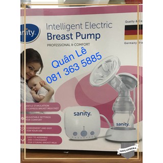 Máy hút sữa điện đơn  Sanity AP-154AE. ( Tặng kèm áo hút sữa rảnh tay cho mẹ)