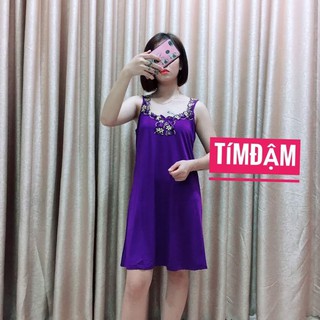 đầm ngủ thun lạnh 🔥chất siêu mát
