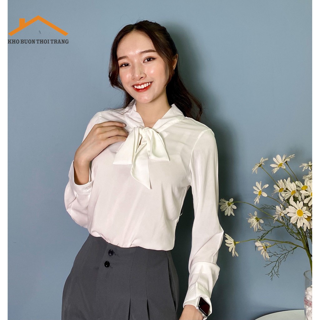 ÁO SƠ MI NỮ THƯ KÍ KIM SIÊU HOT | áo sơ mi nữ ( kèm Ảnh thật) | BigBuy360 - bigbuy360.vn