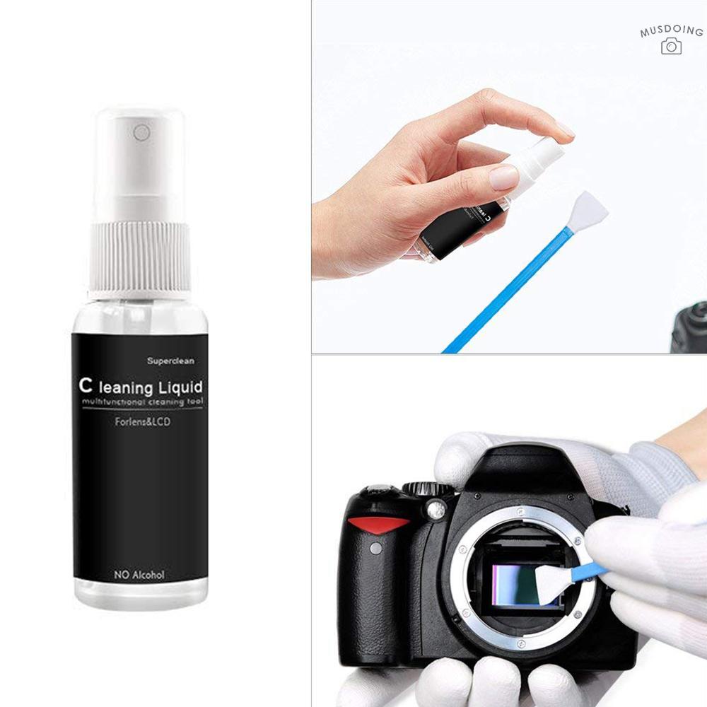 ღ Professional Camera Cleaning Kit Sensor Cleaning Kit with Air Blower Cleaning Swabs Cleaning Pen Cleaning Cloth for Most Camera Mobile Phone Laptop