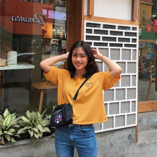 Aothun [SIÊU SALE] Croptop chữ Hàn MHB