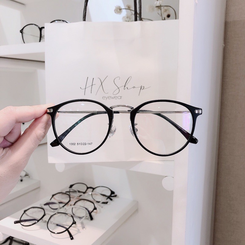 Gọng Kính siêu dẽo, MÕNG & NHẸ phối kim loại form bầu hot trend