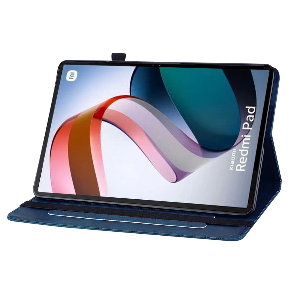 Vỏ Bao Da PU Máy Tính Bảng Nắp Lật Có Khóa Kéo Và Giá Đỡ 5G Cho Xiaomi Redmi Pad 2022 10.61 "VHU4254IN 10.6inch