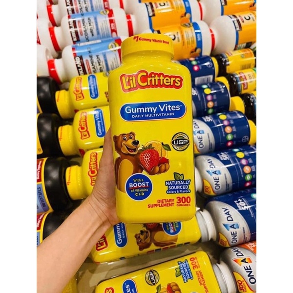 kẹo gấu L'il Critters Gummy Vites 1/2024