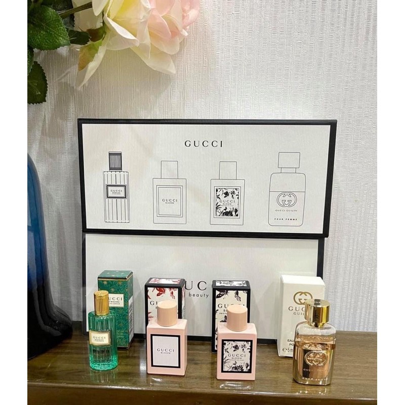 Set gucci mini 4 chai x 5 ml