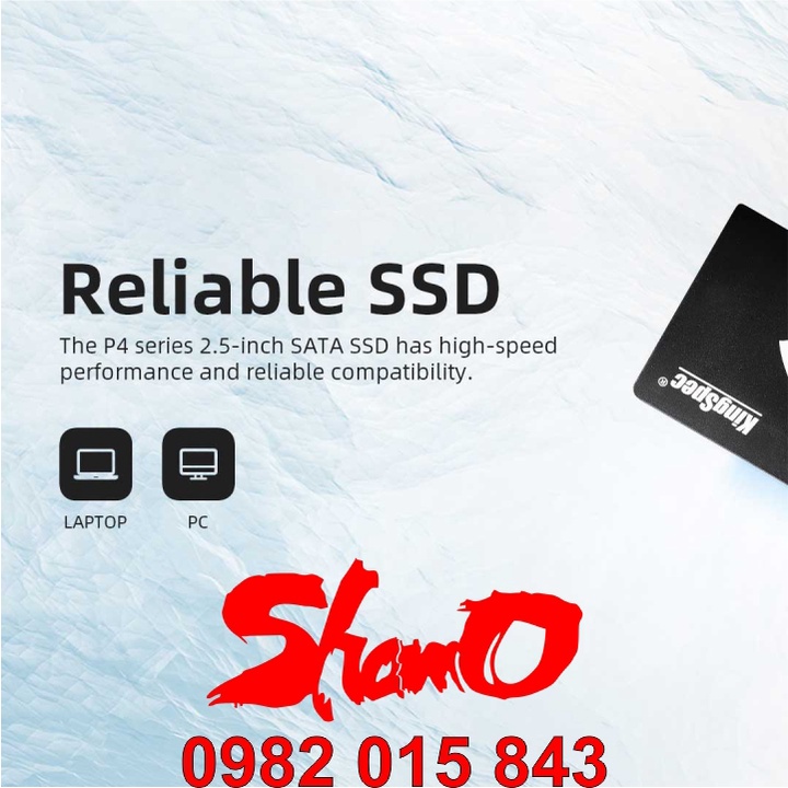 Ổ cứng SSD 2.5” KingSpec 120GB (P4) – Chính Hãng – Bảo hành 3 năm – SSD 120GB