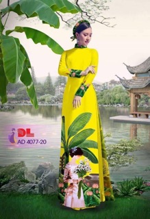 Vải áo dài Hoàng Yến,chất liệu lụa Bảo Anh
