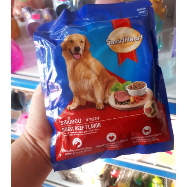 Thức ăn chó dạng hạt smart heart [gói 100g]