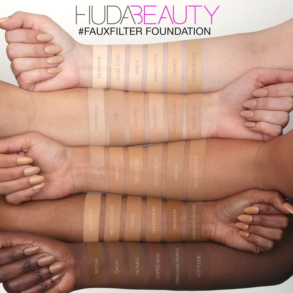 Huda - Kem Nền Huda Beauty Faux Filter Luminous Matte Foundation 35ml
