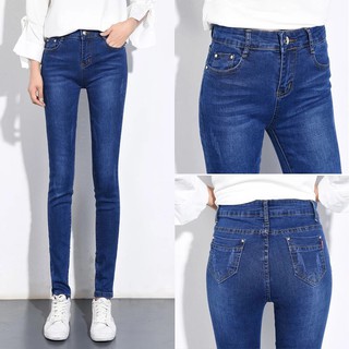Quần jean nữ co giãn lưng cao nhiều màu,cào lai thường