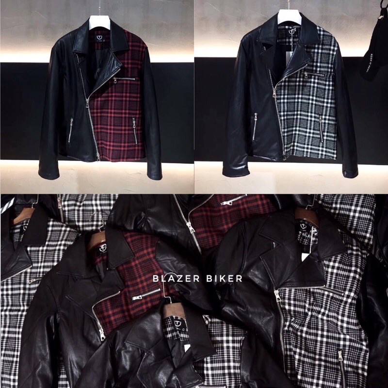 [ BLACK FRIDAY ] Áo khoác da blazer biker nam da PU không nổ form ôm | BigBuy360 - bigbuy360.vn