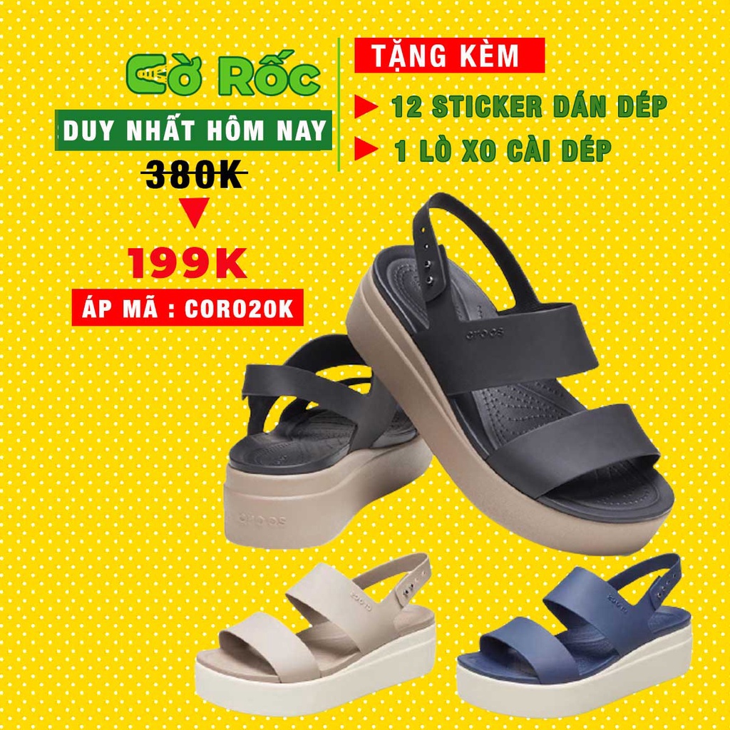 Xăng Đan ĐÊ CAO CÓ QOAI  Nữ Cross  Dép Sandal đế cao 6p  có quai