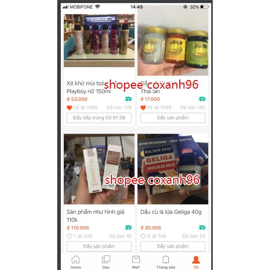 Dầu cù là cánh bườm Thái lan | BigBuy360 - bigbuy360.vn