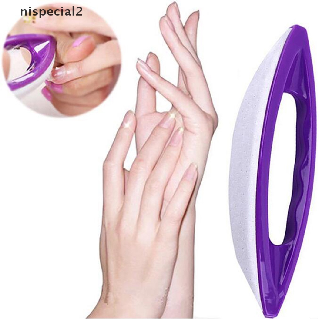 [nispecial2] 1Pc Makeup Supplies Waxing Manicure Buffer Equipment Nail Sanding Sheepskin Tool [new]