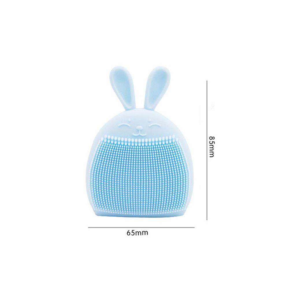 1 Cọ Rửa Mặt Silicone Cầm Tay Làm Sạch Sâu Lỗ Chân Lông