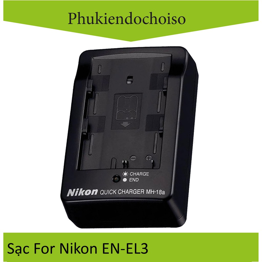 Sạc thay thế sạc máy ảnh Nikon EN-EL3e