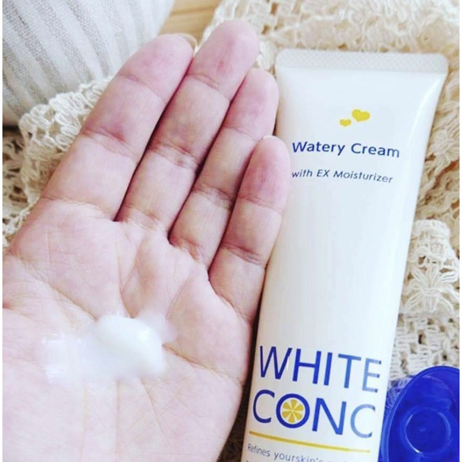 Kem dưỡng trắng da ban đêm WHITE CONC WATERY CREAM 90ml - Nhật Bản