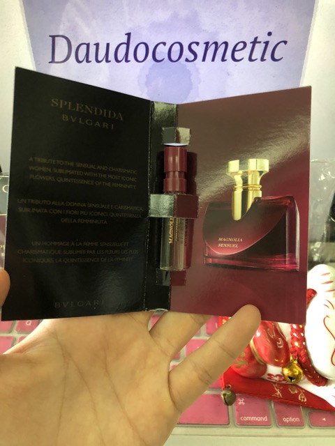 [ vial ] Nước hoa BVLgari Splendida Magnolia Sensuel EDP 1.5ml