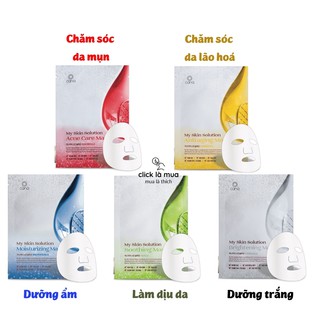 Mặt nạ dưỡng da, cấp ẩm, dưỡng trắng, làm dịu da, chăm sóc da mụn, chống lão hóa da Cana Skin My Solution 25g