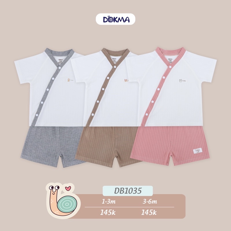 Bộ Dokma cộc tay cài thẳng, cài chéo