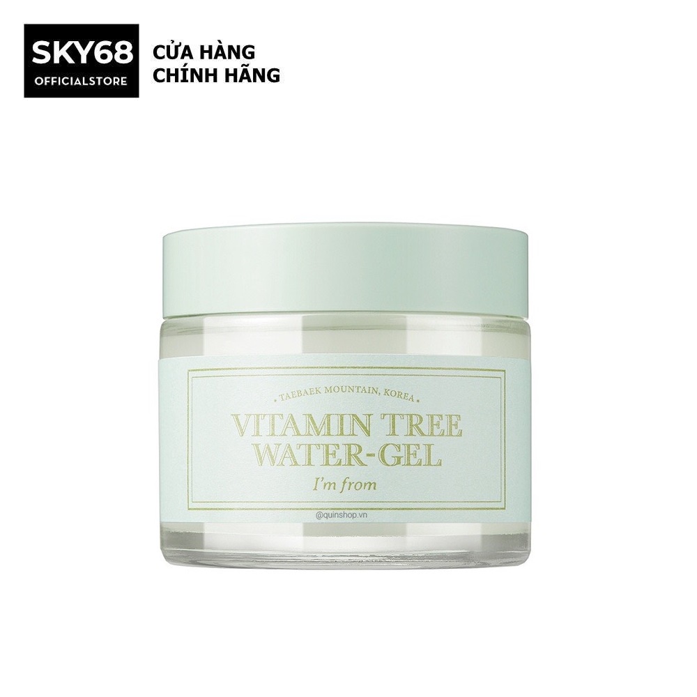 [Mã FMCGMALL giảm 8% đơn từ 250K] Gel Dưỡng Ẩm Sáng Da I'm From Vitamin Tree Water Gel 75gr