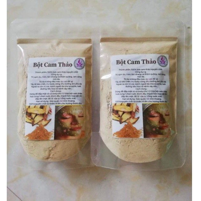 bột cam thảo nguyên chất handmade 100g