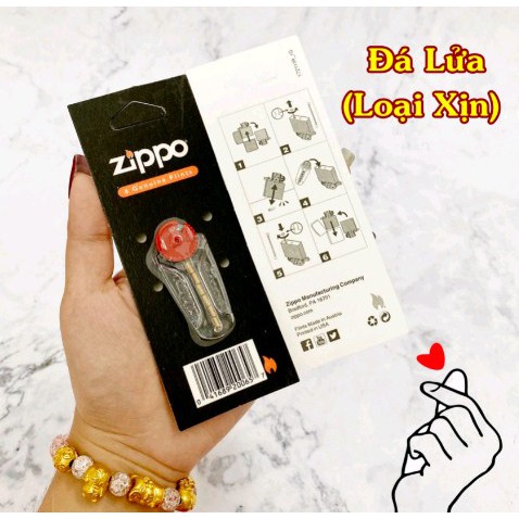 Đá lửa zippo MỸ chính hãng nhập khẩu - ĐÁ LỬA THAY ZIPPO (LOẠI XỊN)