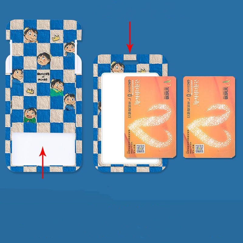 Bao Da Điện Thoại Trong Suốt Đựng Thẻ Vẽ Tranh Sơn Dầu Có Dây Treo Cổ Cho Học Sinh Ốp