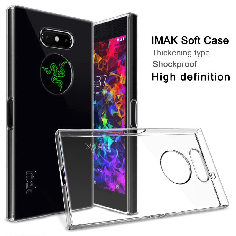 Ốp điện thoại trong suốt thiết kế mỏng thương hiệu IMAK dành cho Razer Phone 2