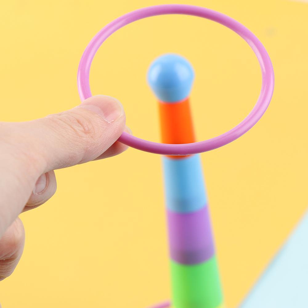 Vòng Nhẫn Nhựa Xếp Chồng Lên Nhau Rèn Luyện Trí Thông Minh Cho Bé